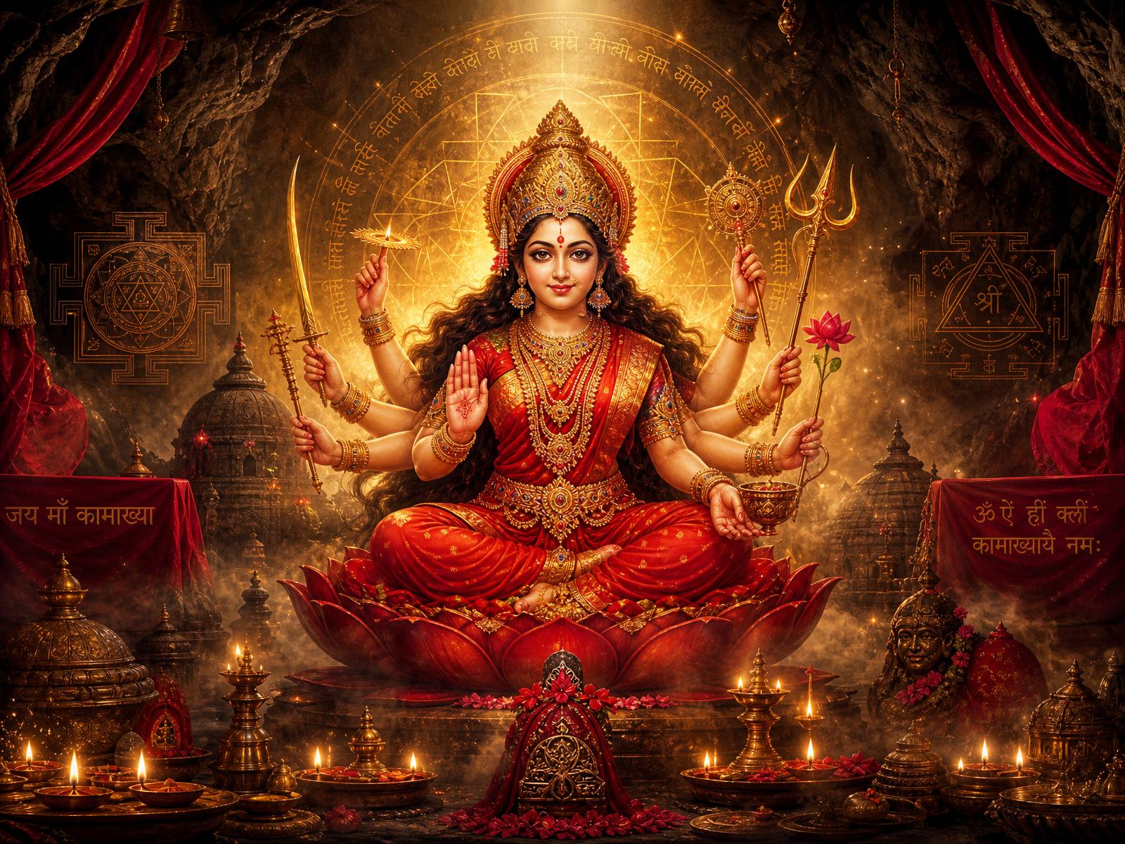 माँ कामाख्या देवी पृष्ठभूमि